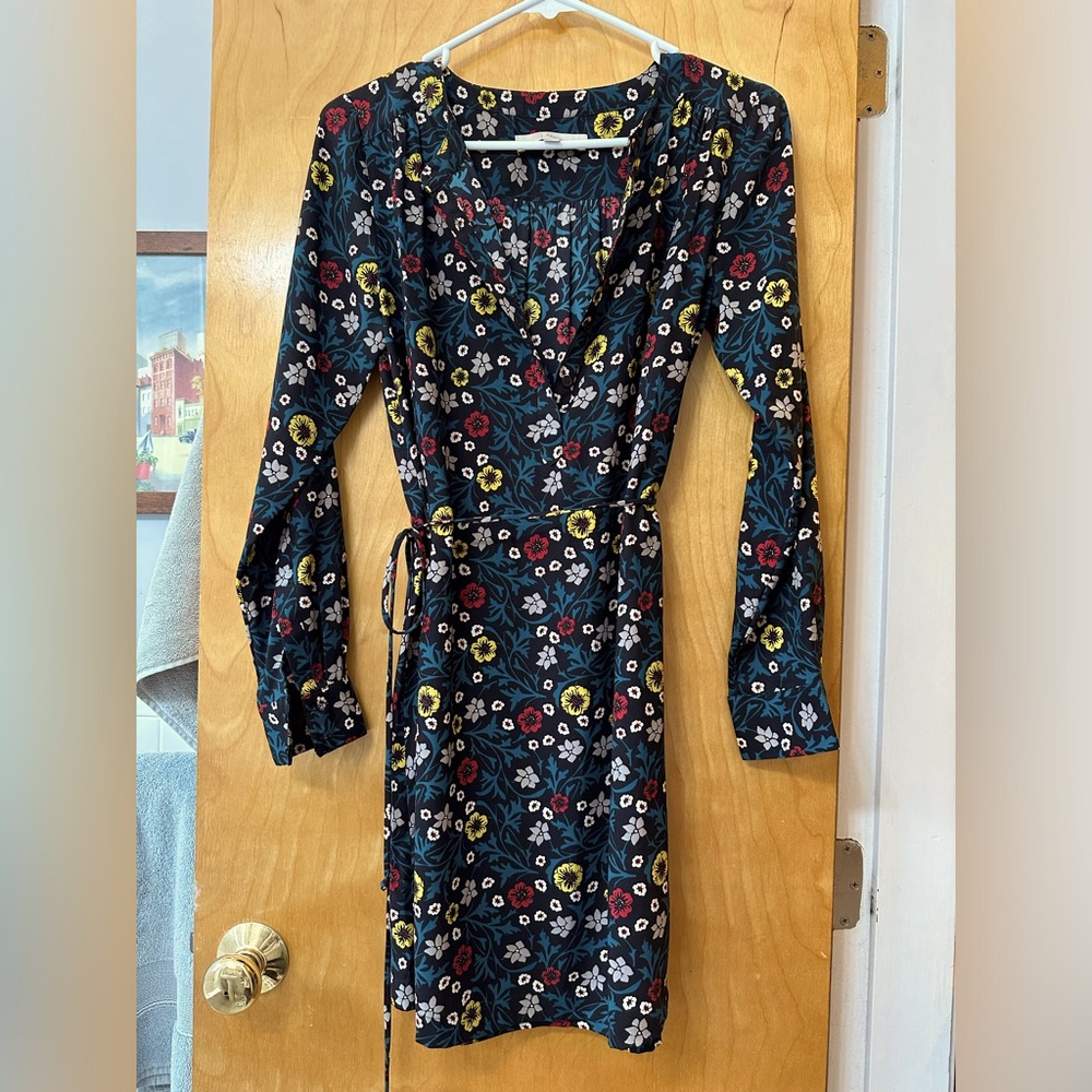 LOFT Dandelion Flutter Swing Dress